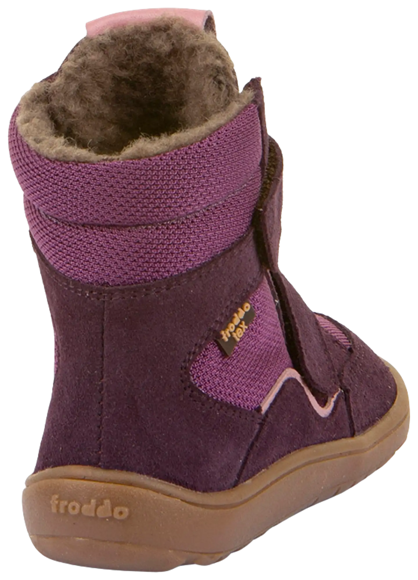 Froddo lasten talvipaljasjalkakenkä Tex Winter - Purple - 5