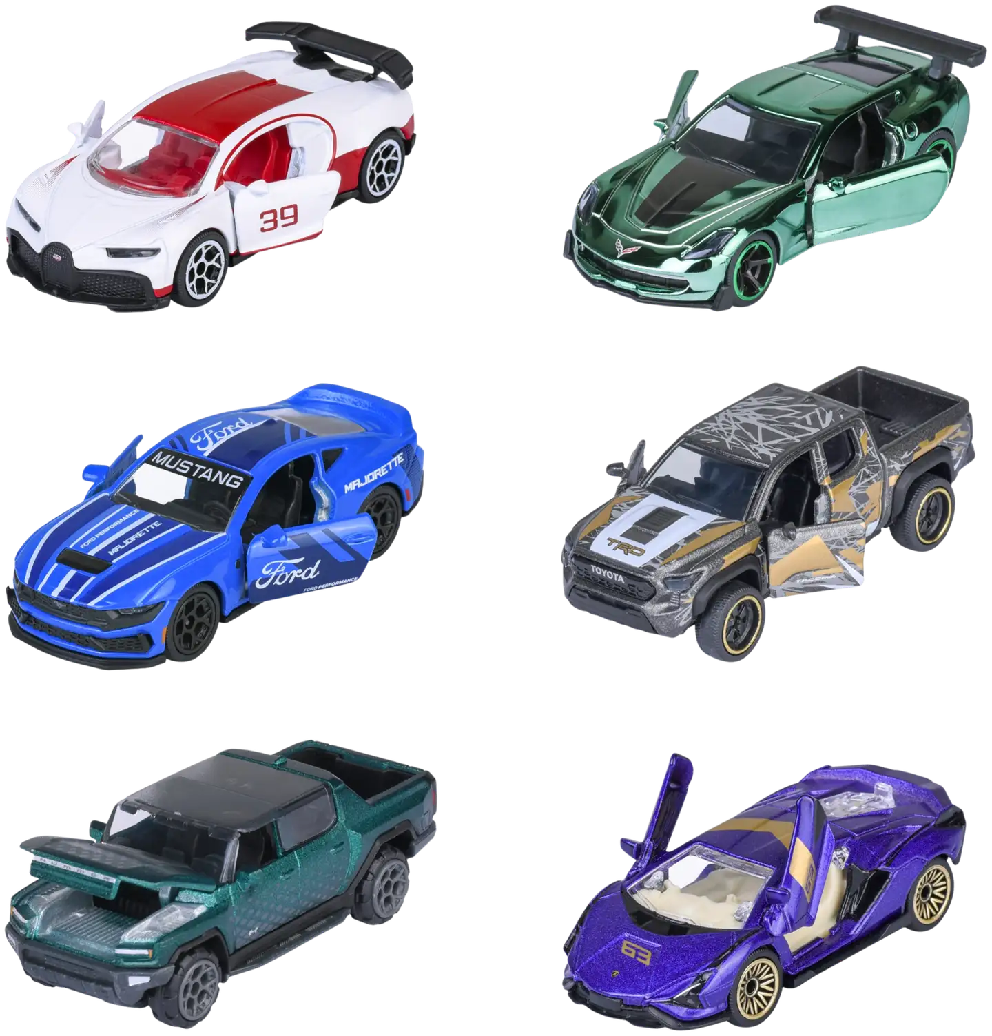 Majorette Showroom Deluxe auto, metallivalettu (die-cast), 7,5 cm, 1:64, useita erilaisia - 2