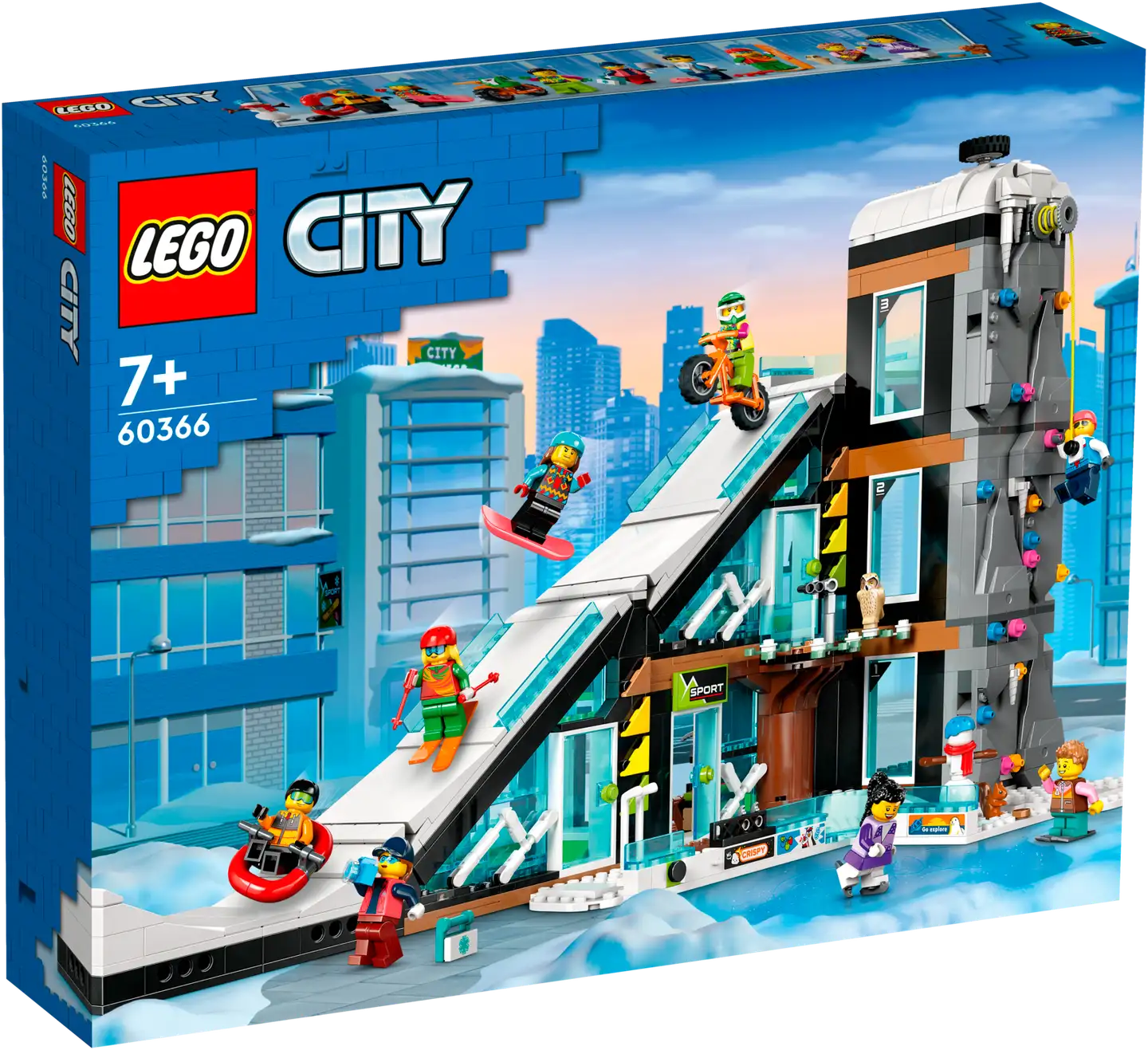 LEGO® City 60366 Laskettelu‑ ja kiipeilykeskus - 1