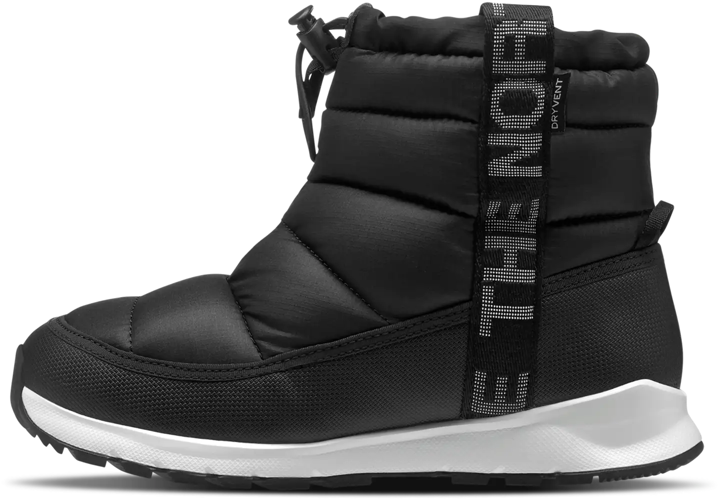 The North Face lasten vedenpitävä talvijalkine Y Thermoball Pull-On WP - TNF BLACK/TNF WHITE - 1