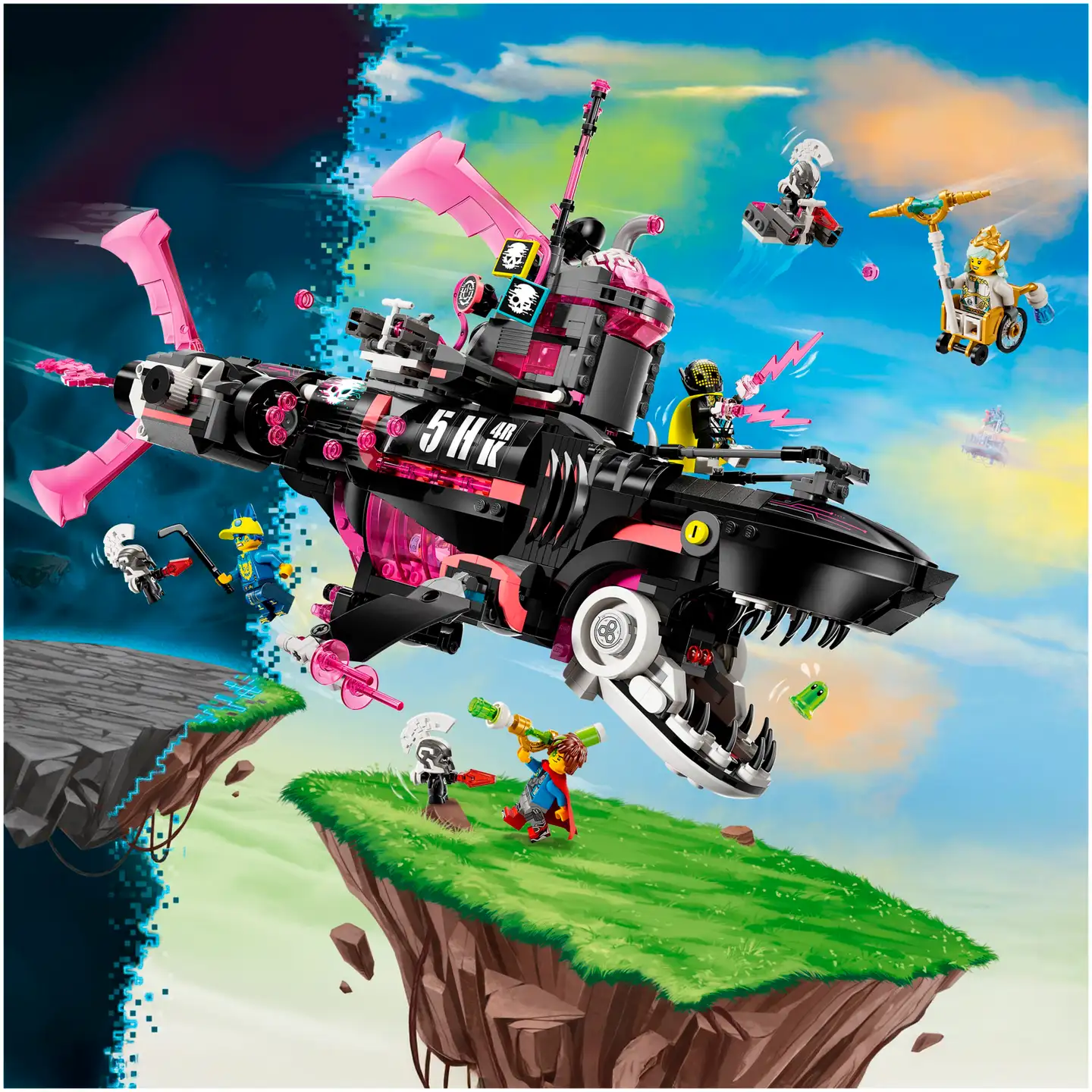 LEGO® DREAMZzz 71500 Painajaisten haisukellusvene - 5