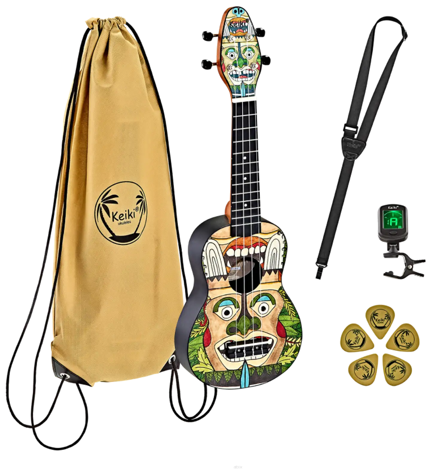 Ortega sopraanoukulelepaketti