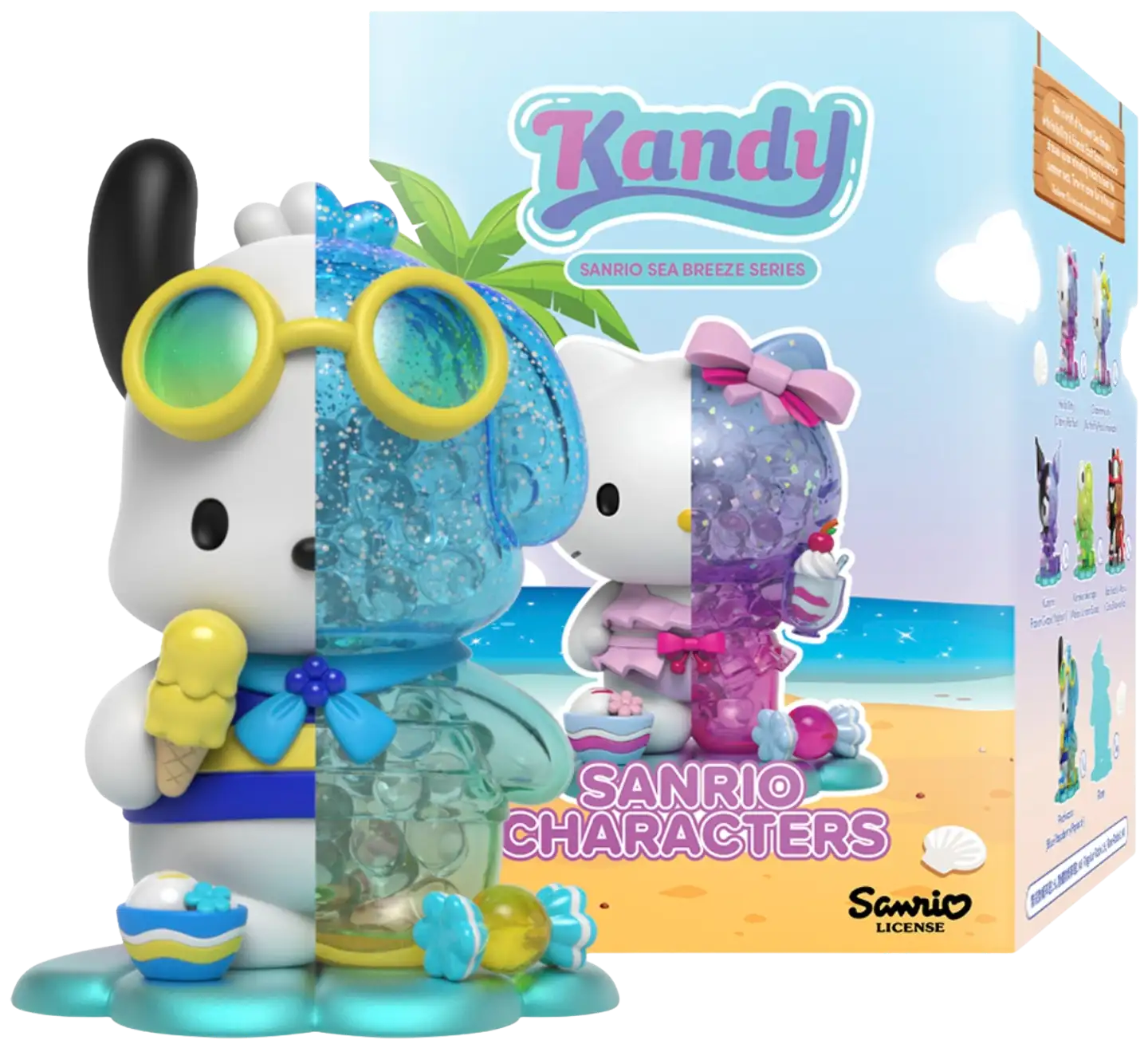 Mighty Jaxx keräilyhahmo Kandy x Sanrio Series 5 Seabreeze - 6