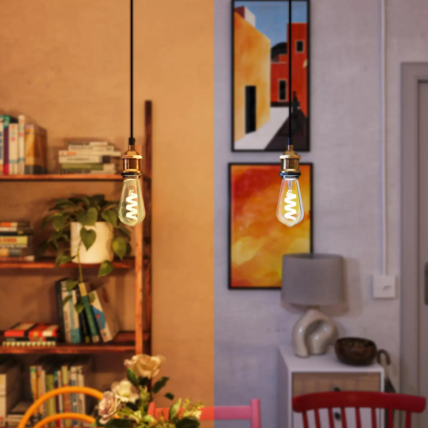 Philips Smart Lighting LED-filamenttilamppu 6W ST64 E27 2200-6500K 470lm RGB kirkas - 11