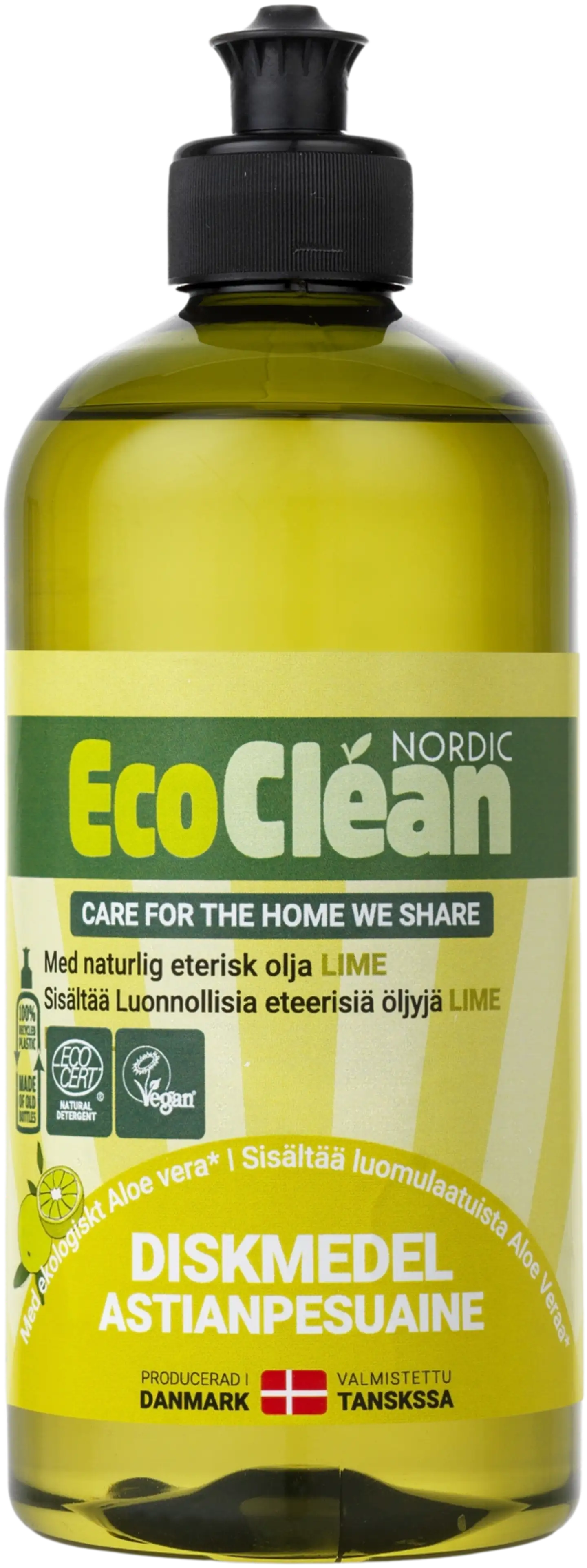 Eco Clean käsitiskiaine 500 ml lime