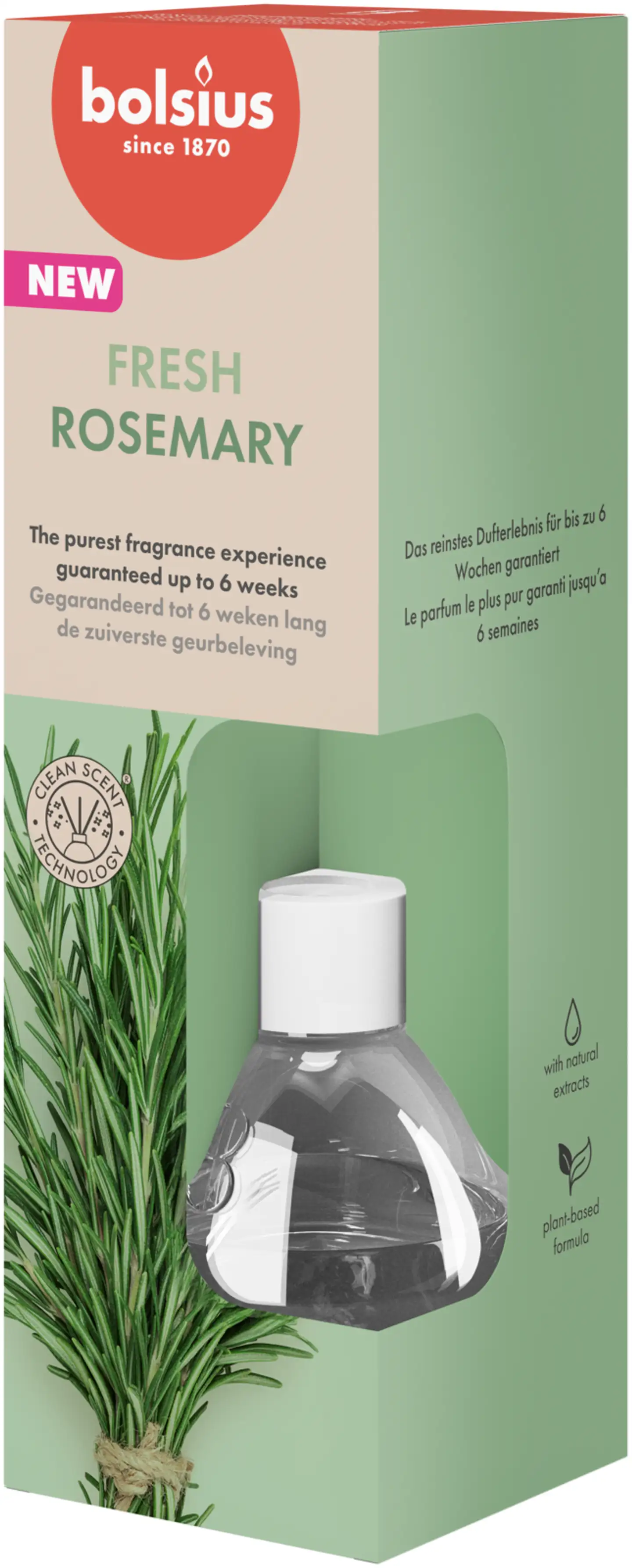 Bolsius True Scents – huonetuoksu – Rosemary - 60 ml - 3