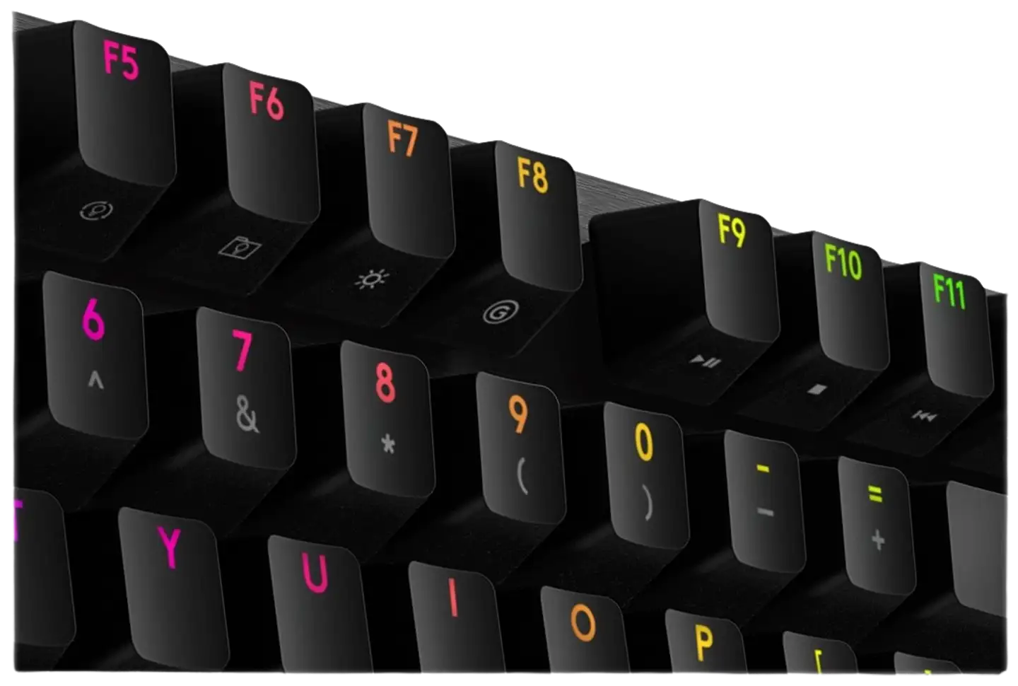 Logitech pelinäppäimistö GX Brown -kytkimillä G513 - 10