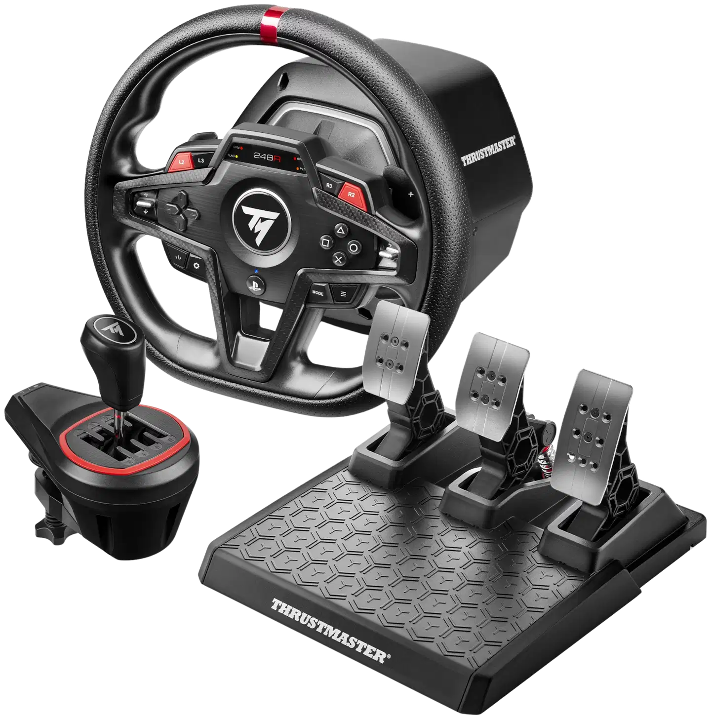Thrustmaster T248R rattipolkimet + vaihdekeppi - 1