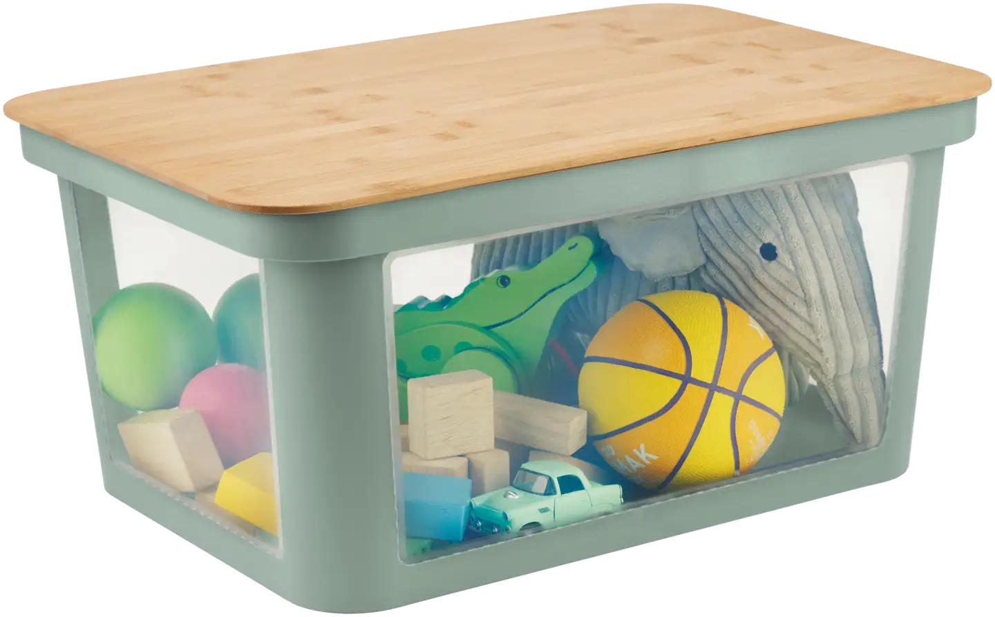 Rotho lastentarvikkeiden säilytyslaatikko PINA vihreä - 1