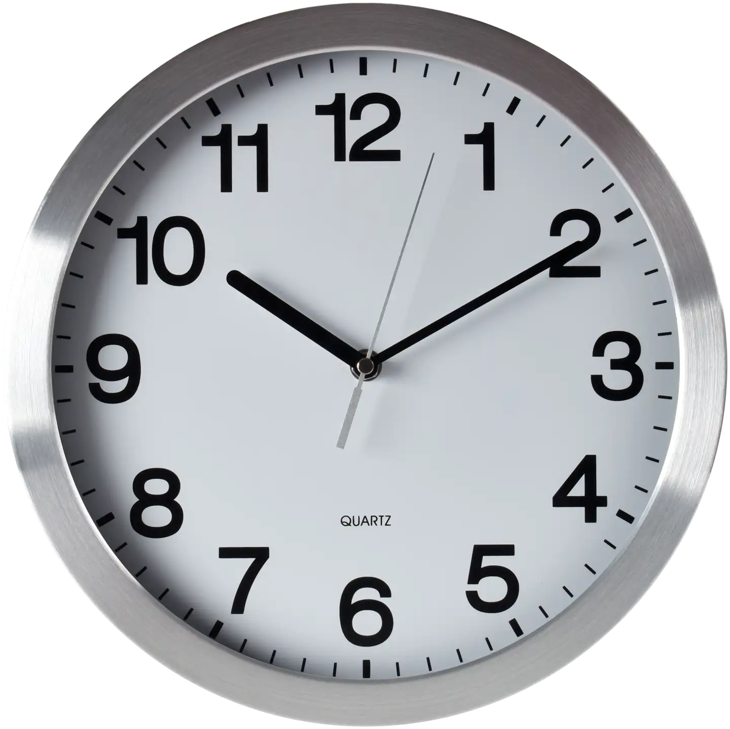 Art Link seinäkello alumiinia 30x30 cm - 1