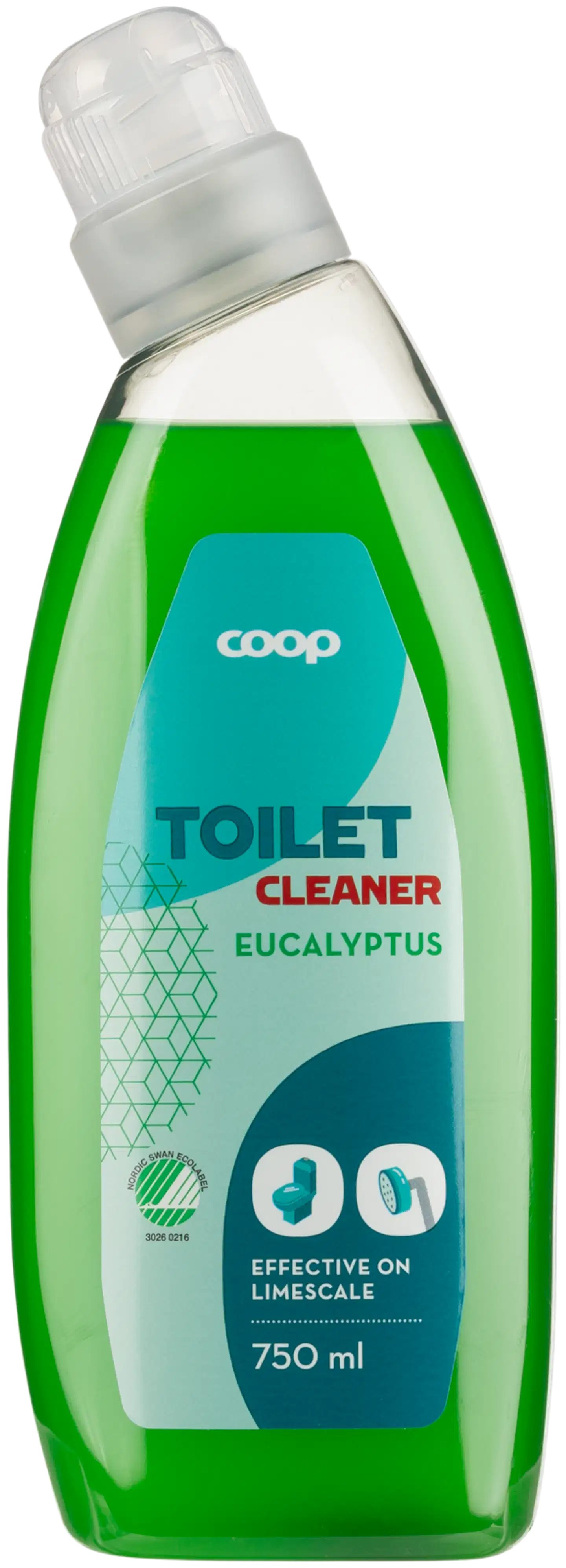 Coop eucalyptus WC-puhdistusaine 0,75 l