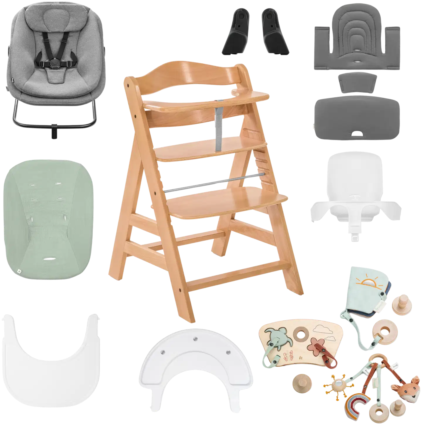 Hauck syöttötuolisetti Alpha Start N Grow - 2