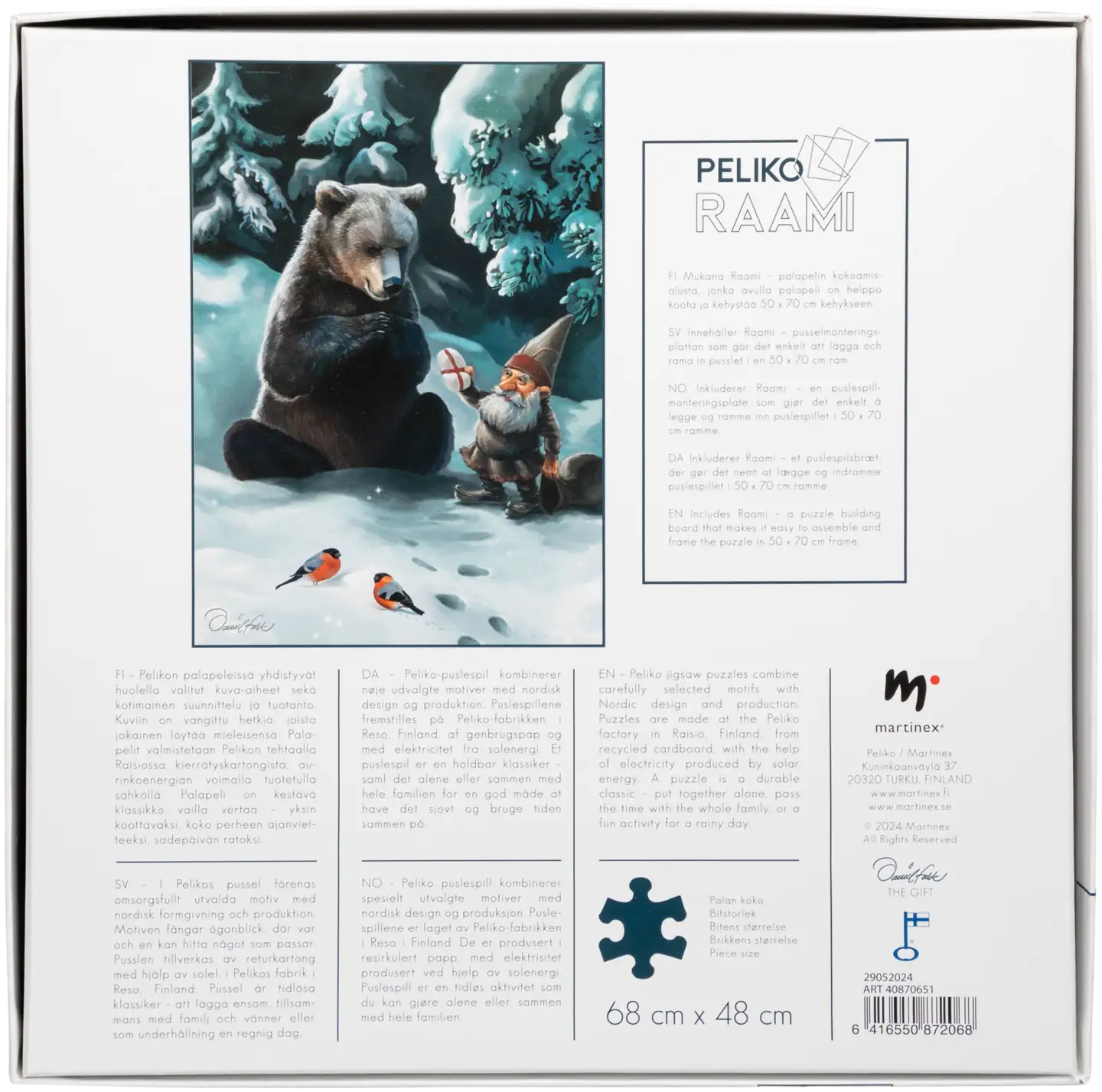 Peliko Daniel Falck 1000 palaa lahja - 3