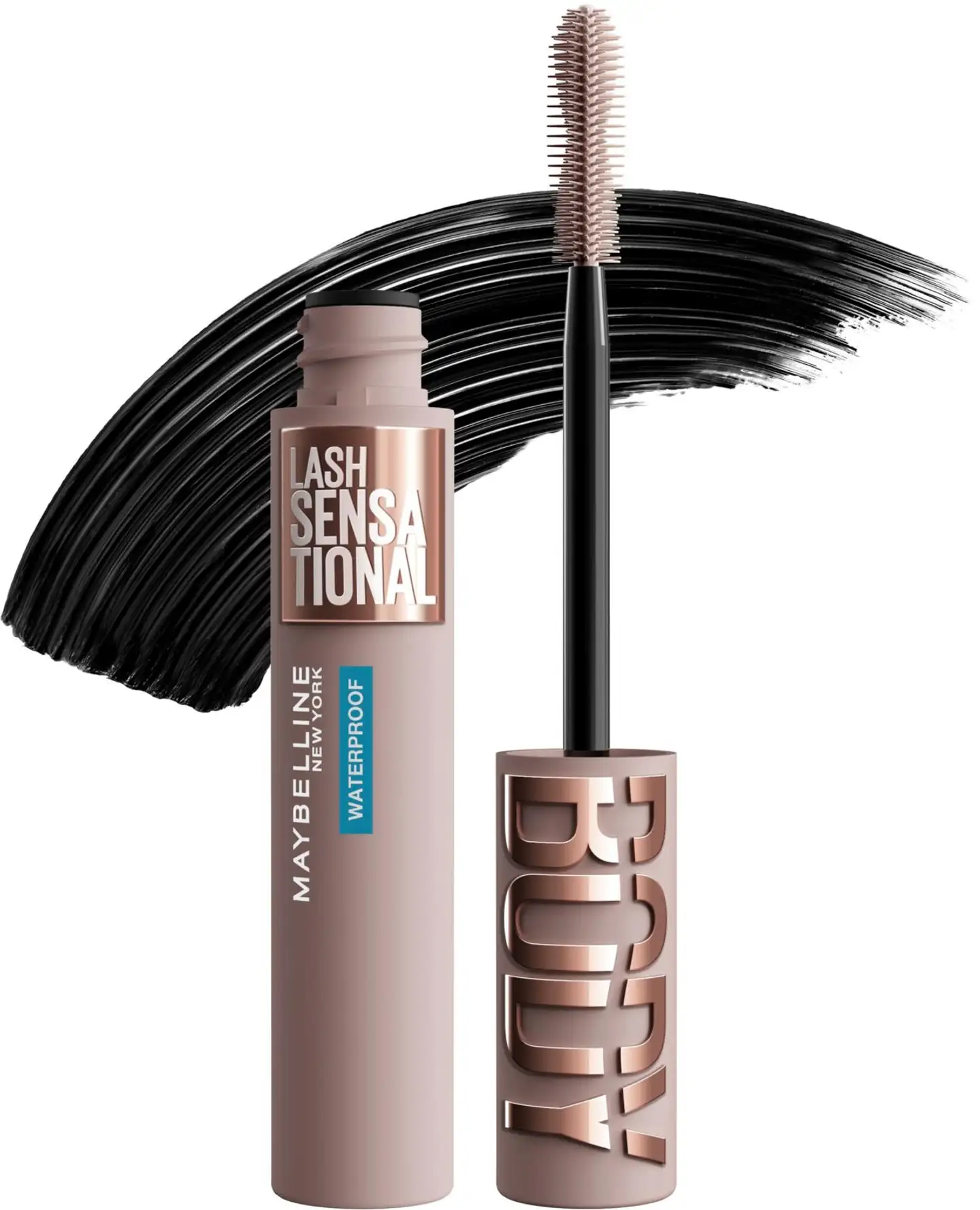 Maybelline New York Lash Sensational Body Vedenkestävä Maskara Very Black 9,7 ml - 2