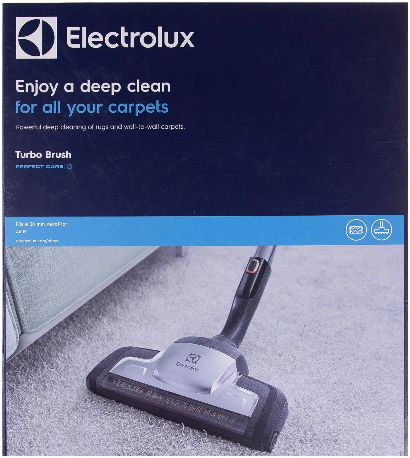 Electrolux harjasuulake Perfect Care Turbo Brush ZE119