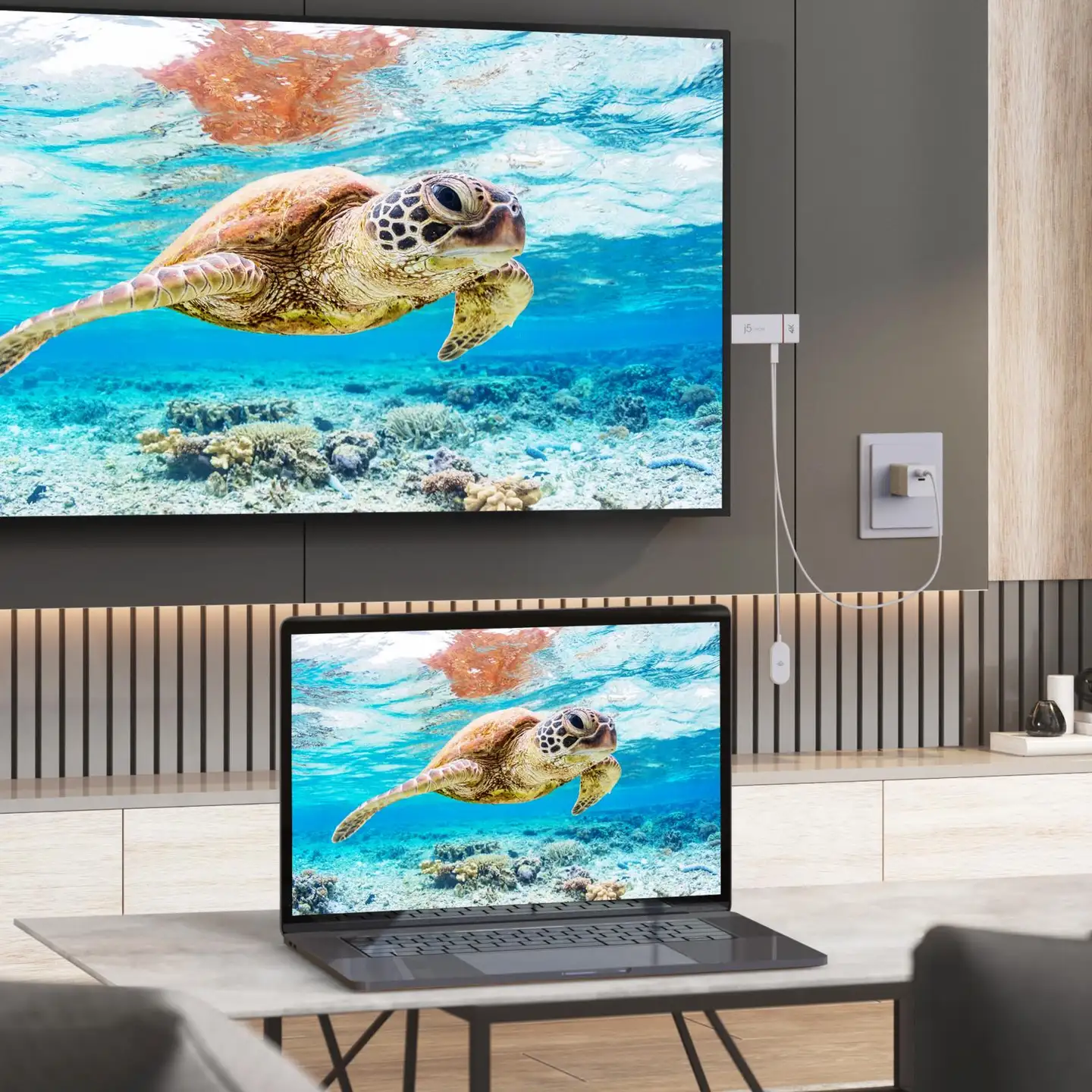 j5create 4K HDMI langaton näytön jakaja - 5
