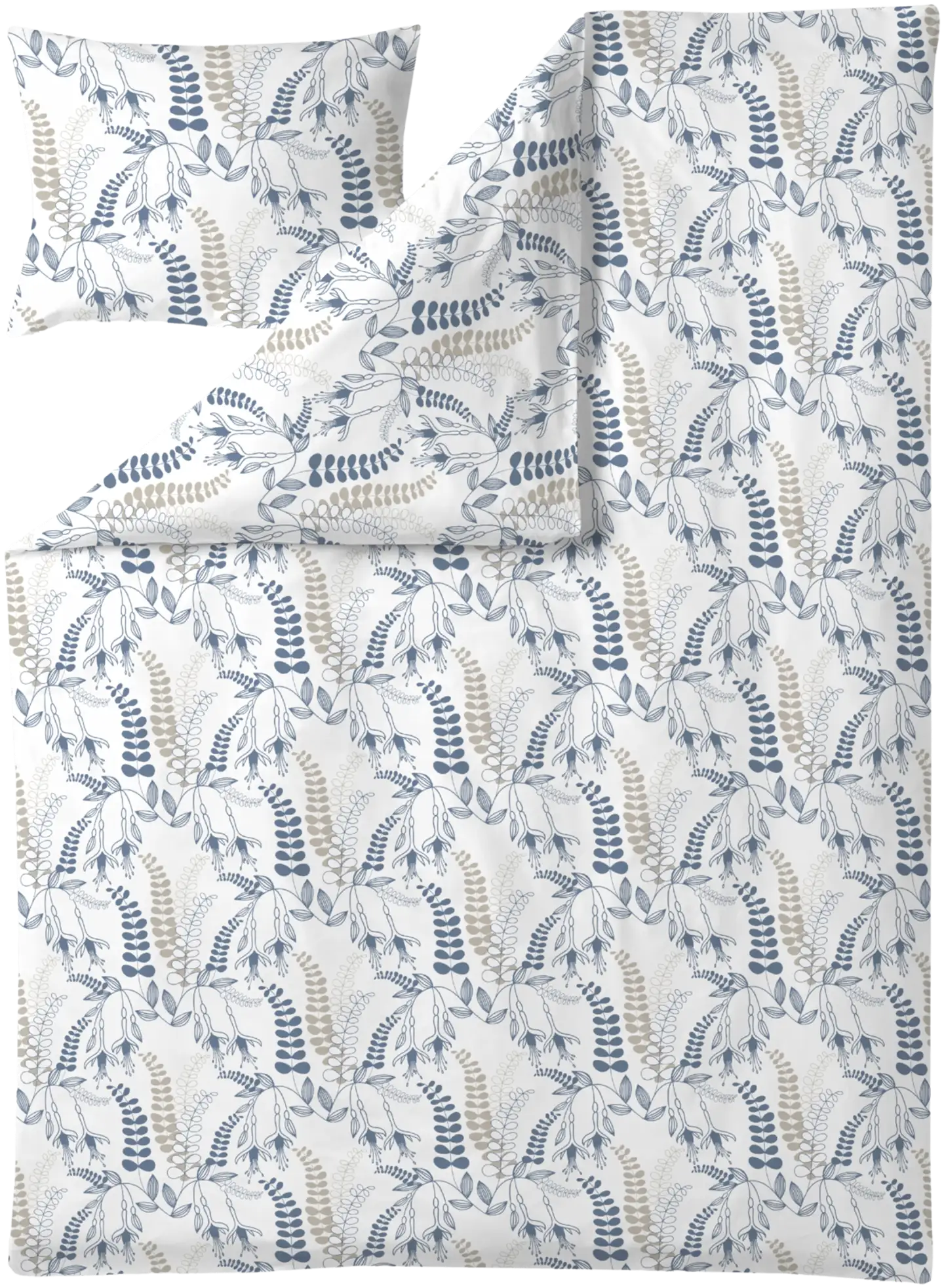 Finlayson pussilakanasetti Hanna 150X210+50X60 sini-beige