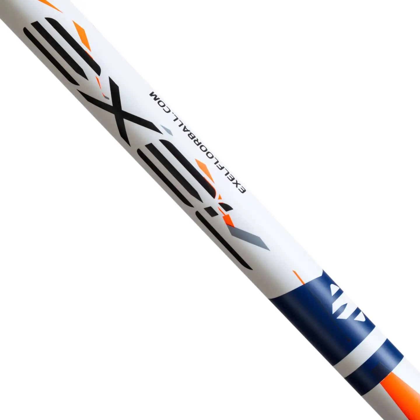 Exel salibandymaila Sharp White-Orange 3.4 87 Round Sb L - 4