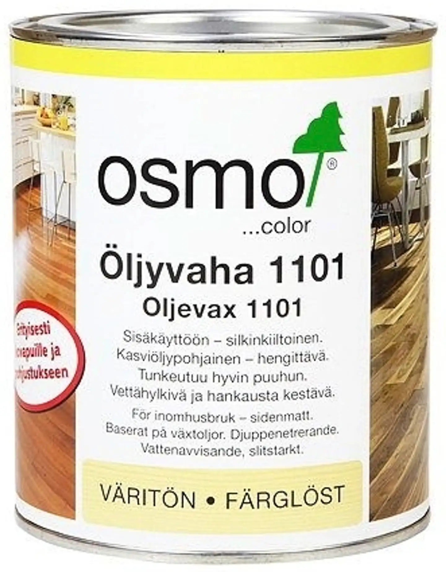 Osmo color öljyvaha 1101 väritön 750 ml