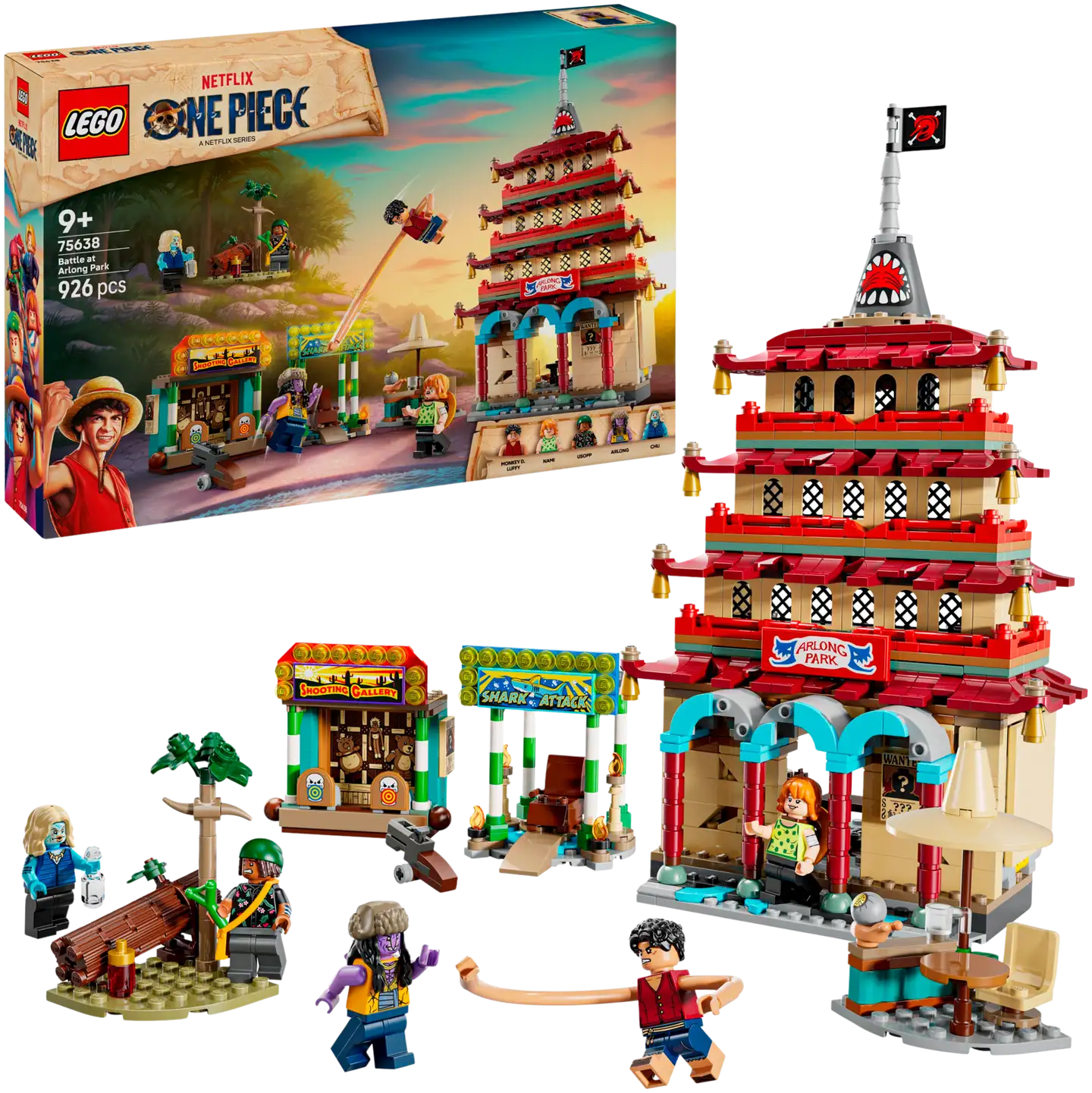 LEGO® ONE PIECE 75638 Taistelu Arlong Parkissa - 1