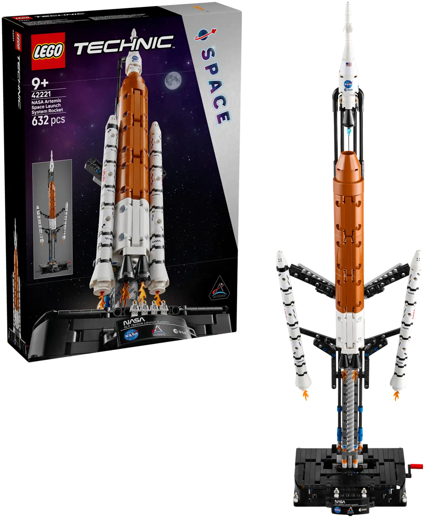 LEGO® Technic 42221 NASA Artemis ‑laukaisujärjestelmän avaruusraketti - 1