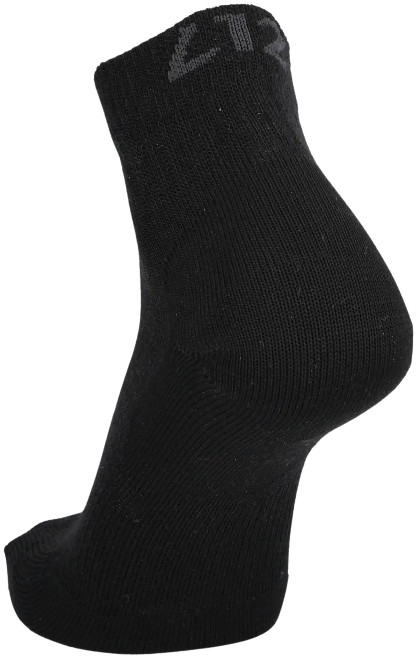 Luode12 unisex lyhytvartiset vaellussukat merinovilla - MUSTA - 3