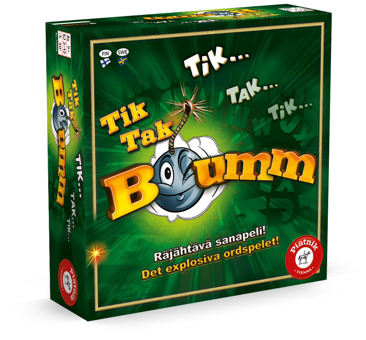 Piatnik Lautapeli Tik Tak Bumm (suomenkielinen, ruotsinkielinen) - 1