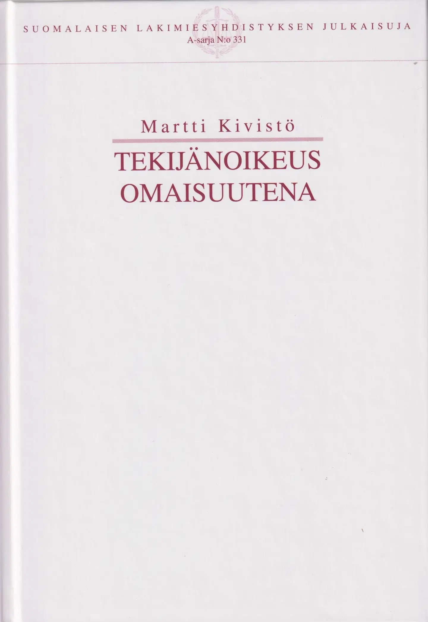 Kivistö, Tekijänoikeus omaisuutena