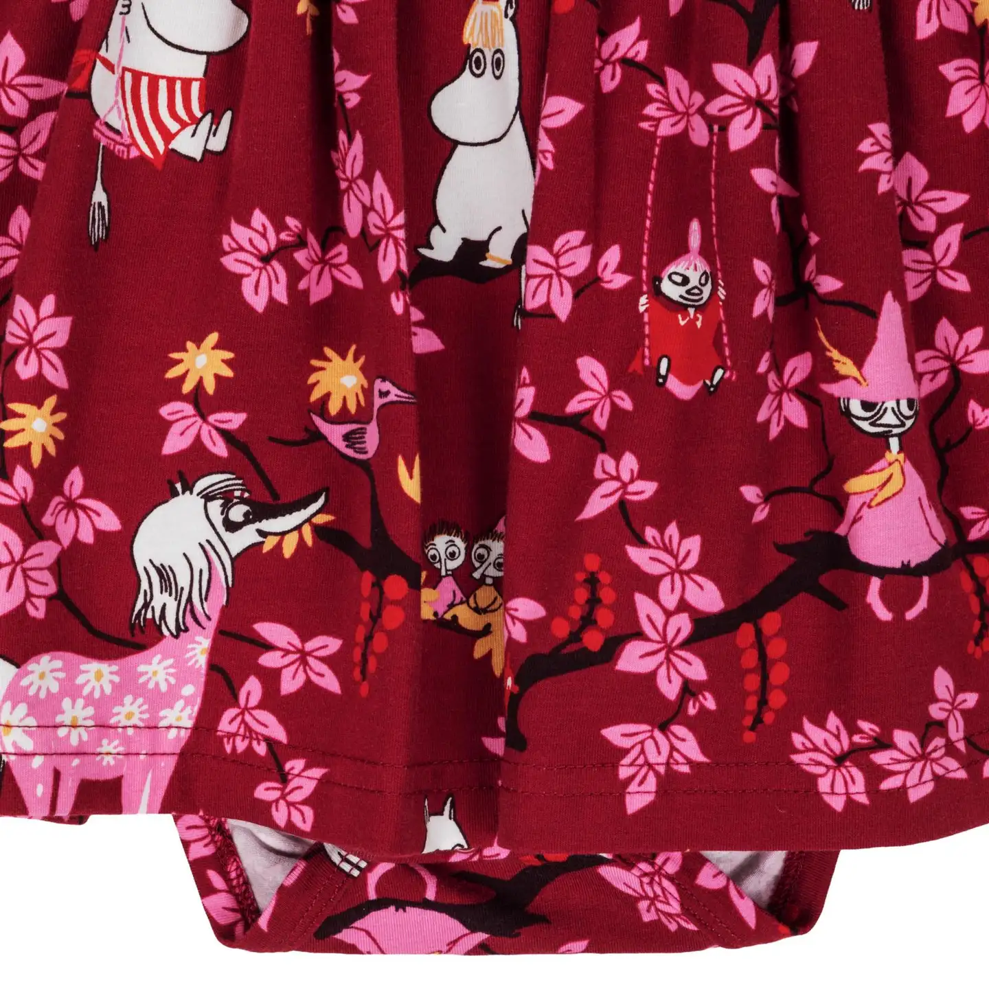 Martinex Muumi vauvojen bodymekko Kiipeilypuu 588451 - burgundi - 2