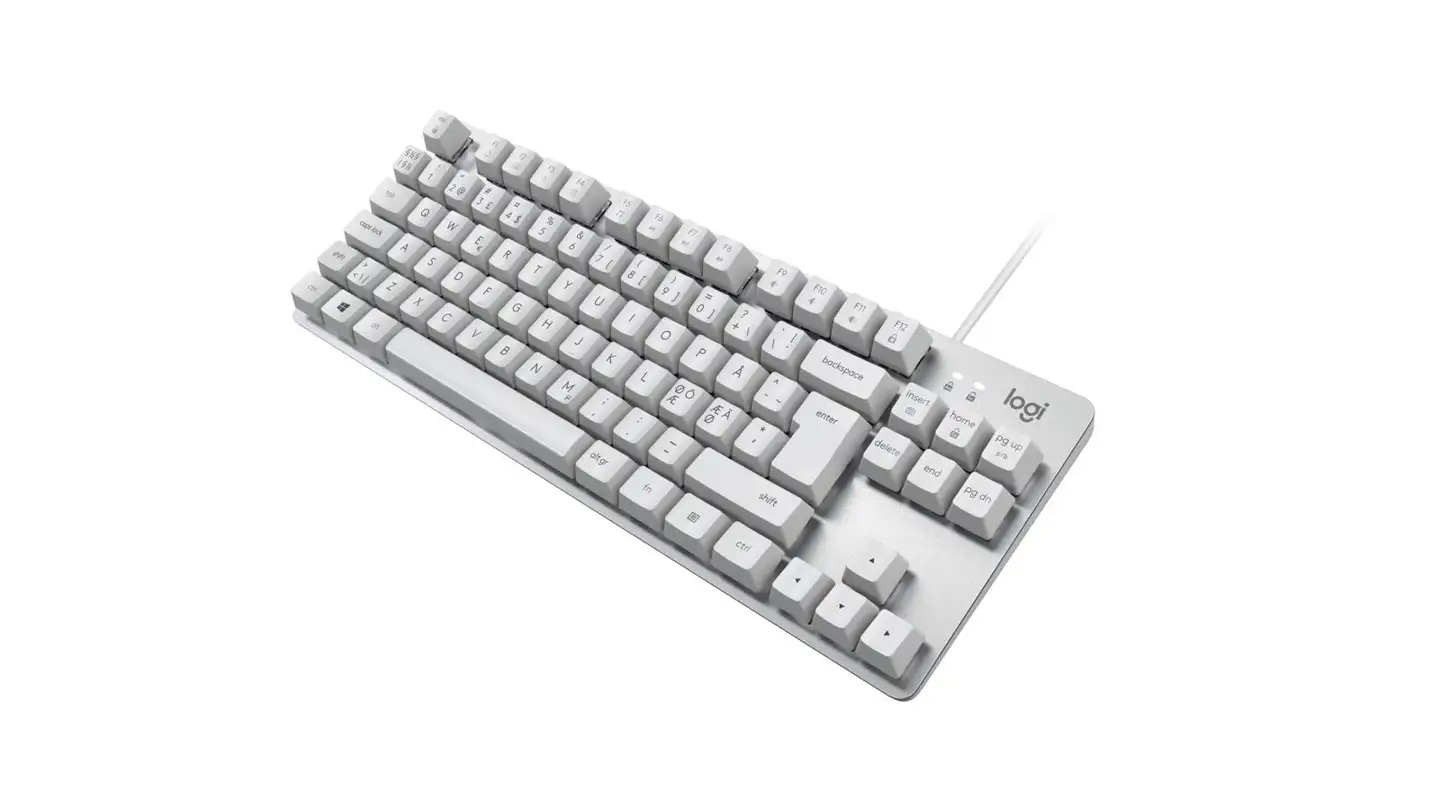 Logitech näppäimistö K835 hopea