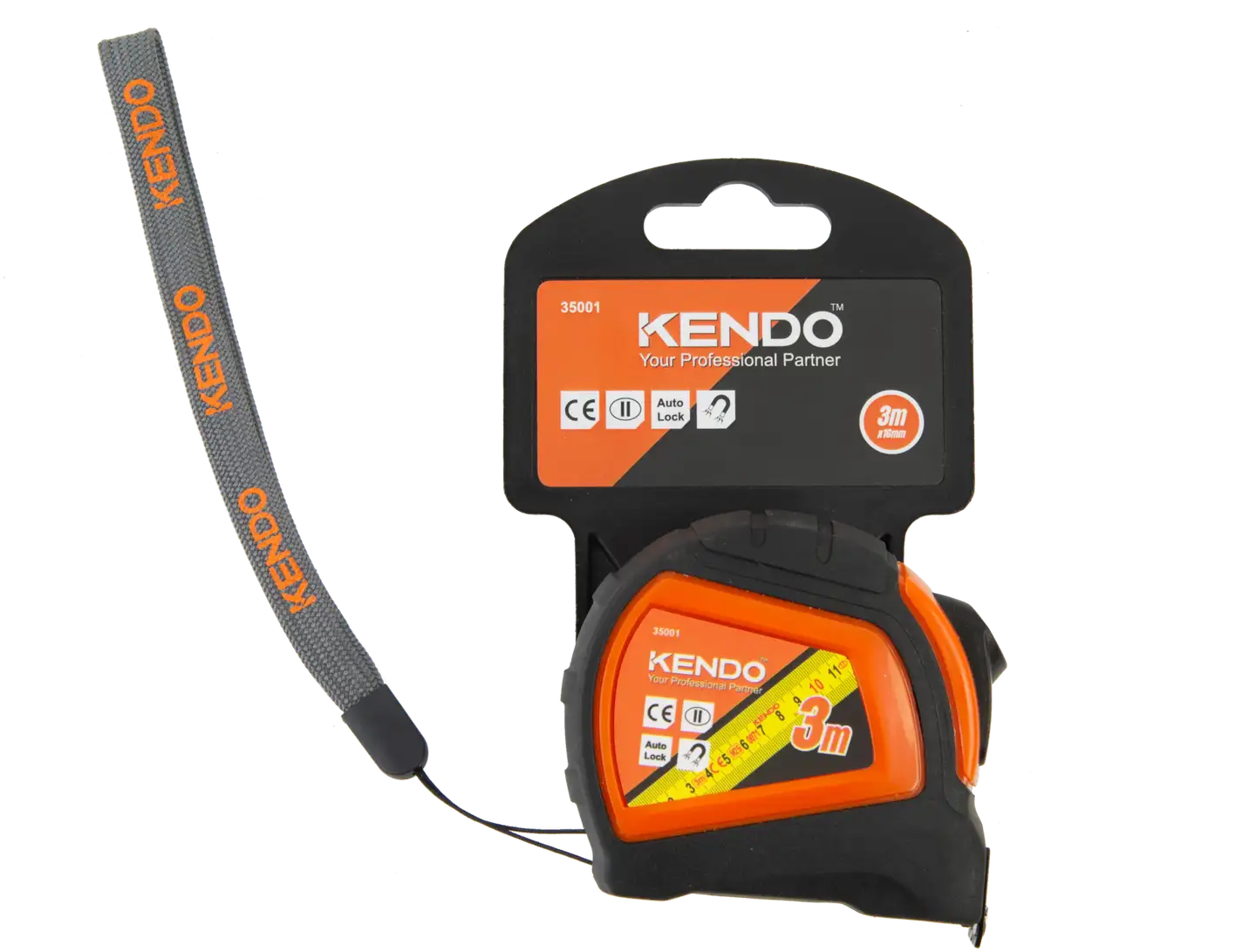 Kendo rullamitta 3mx16mm - 3