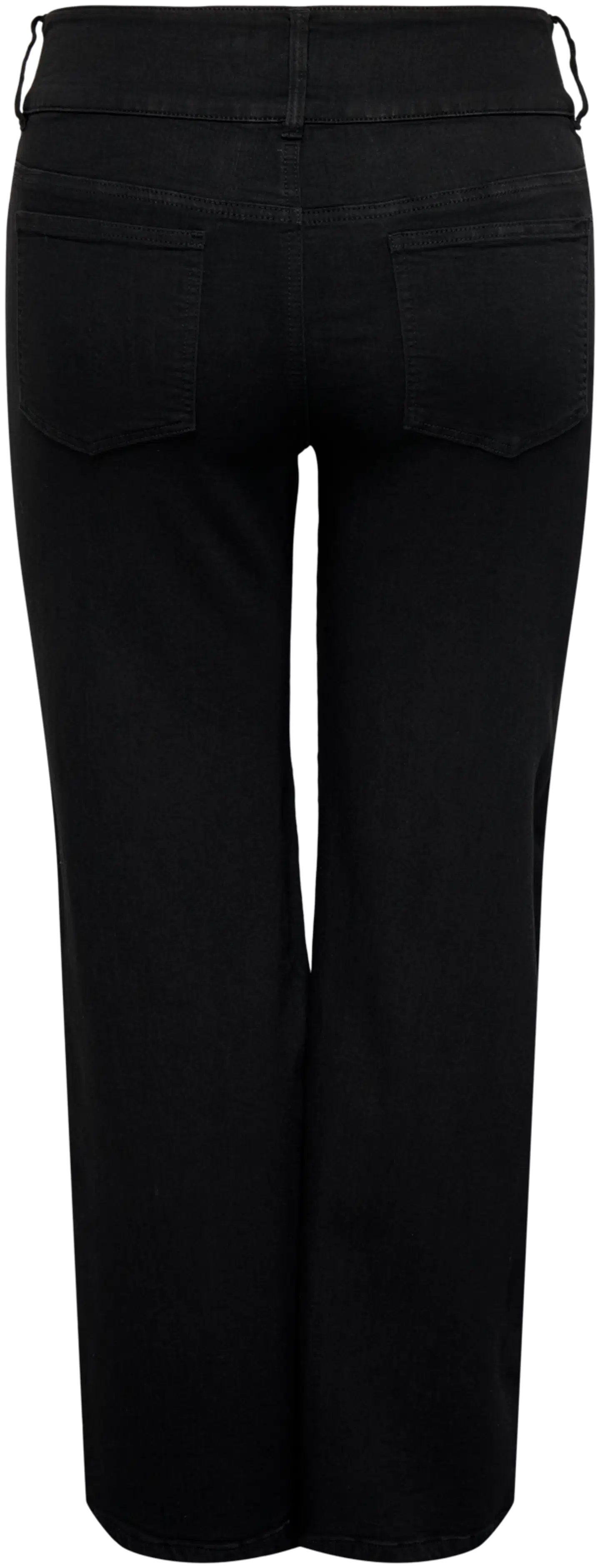 Only Carmakoma naisten farkut Caranna - Black Denim - 2