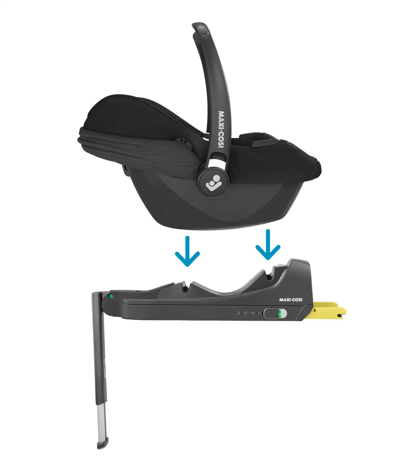 Maxi-Cosi Cabriofix isofix jalusta turvakaukalolle - 3