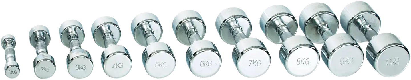 Gymstick käsipainosarja gymstick pro 1-10kg