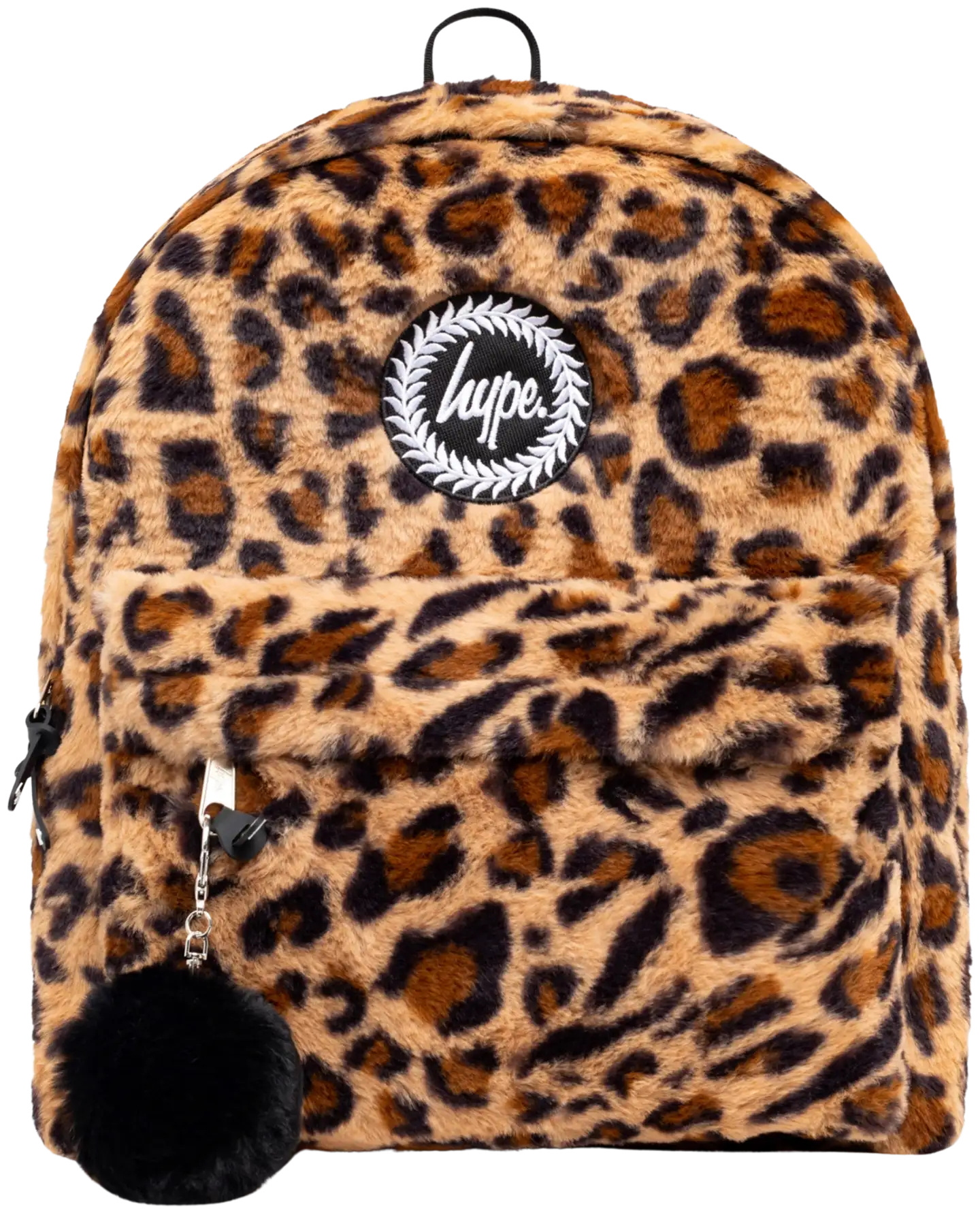 Hype Brown Leopard Fur reppu