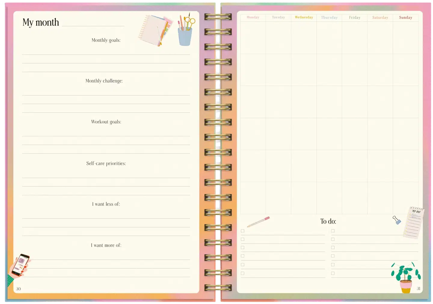 Self Care Planner - 3