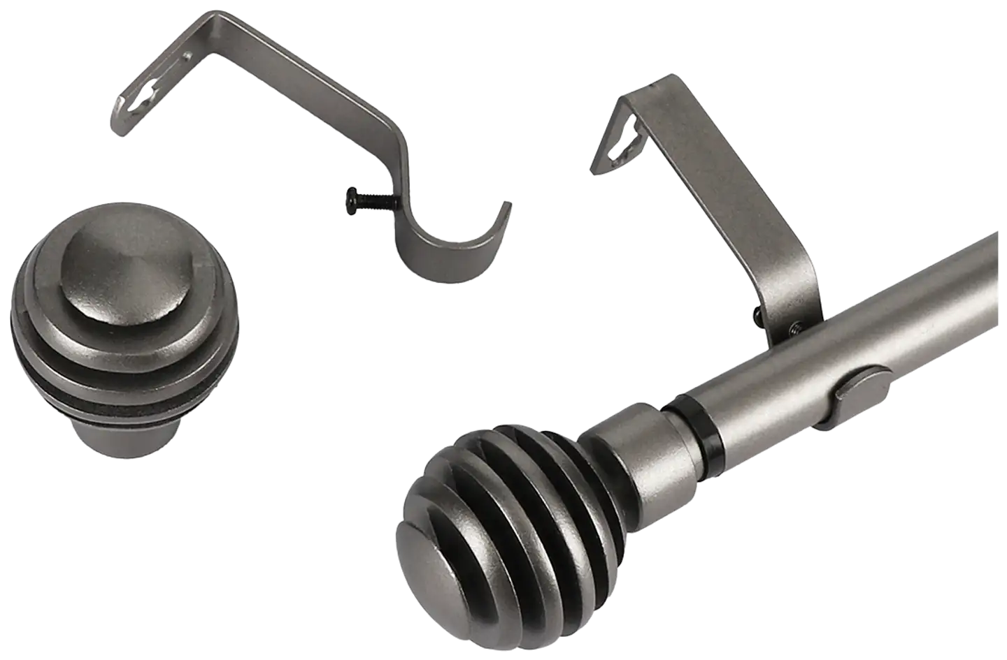 Ihanin verhotanko Alma antrasiitti 160-310cm 16/19mm - 2