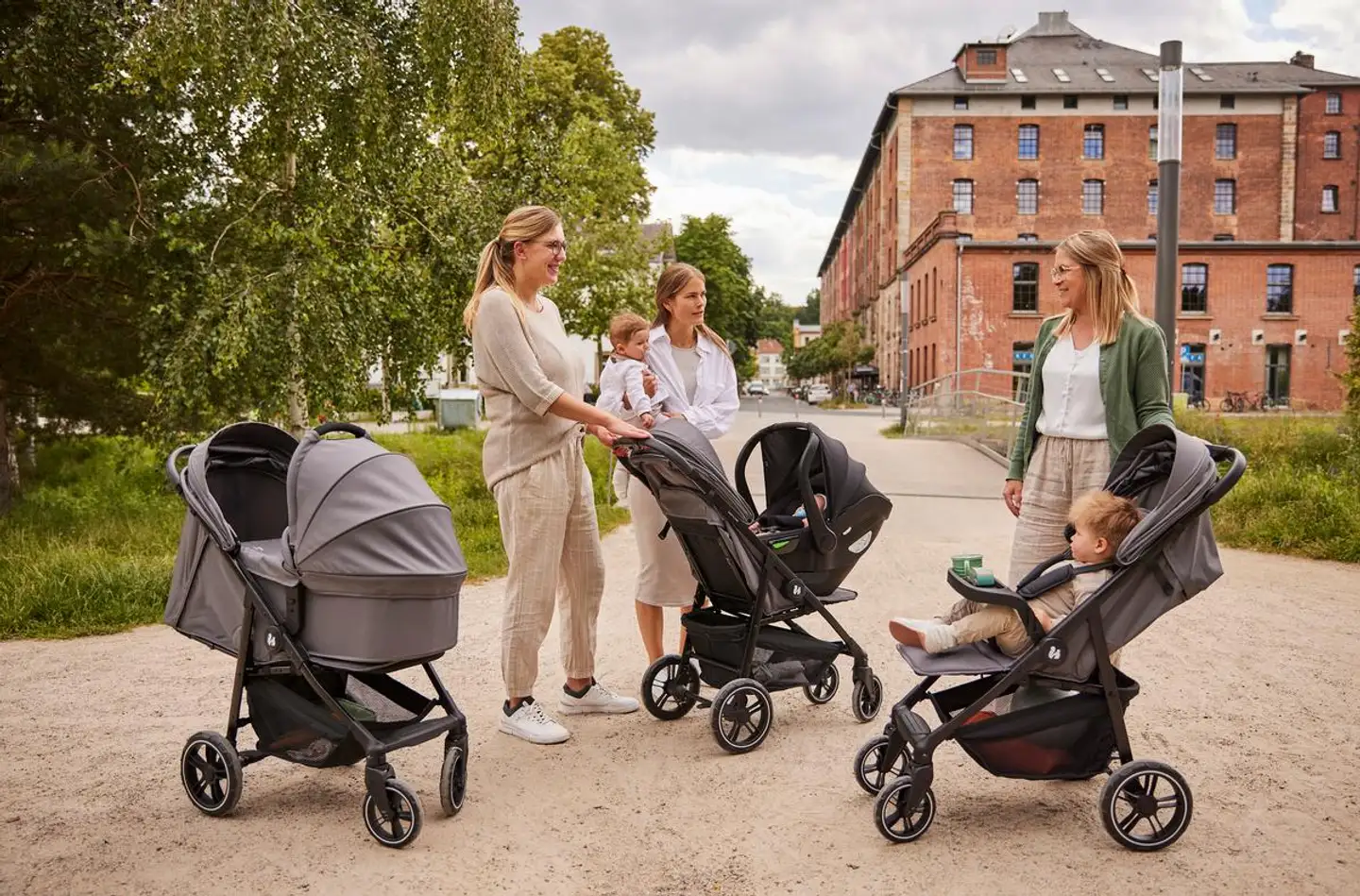 Hauck yhdistelmävaunut Shop N Care Trio Set 0-25 kg harmaa - 42
