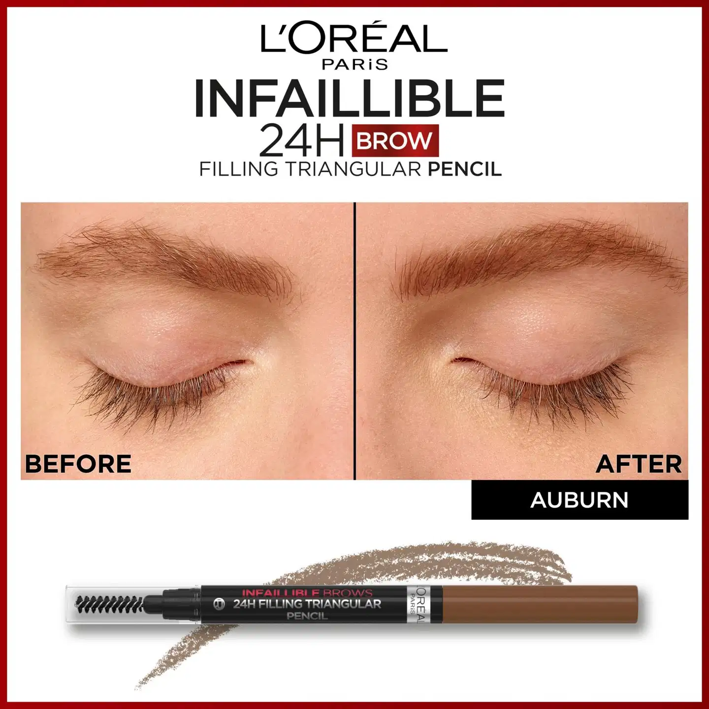 L'Oréal Paris Infaillible Brows 24H Filling Triangular Pencil 1.0 Ebony kulmakynä 1ml - Dark Blonde - 5