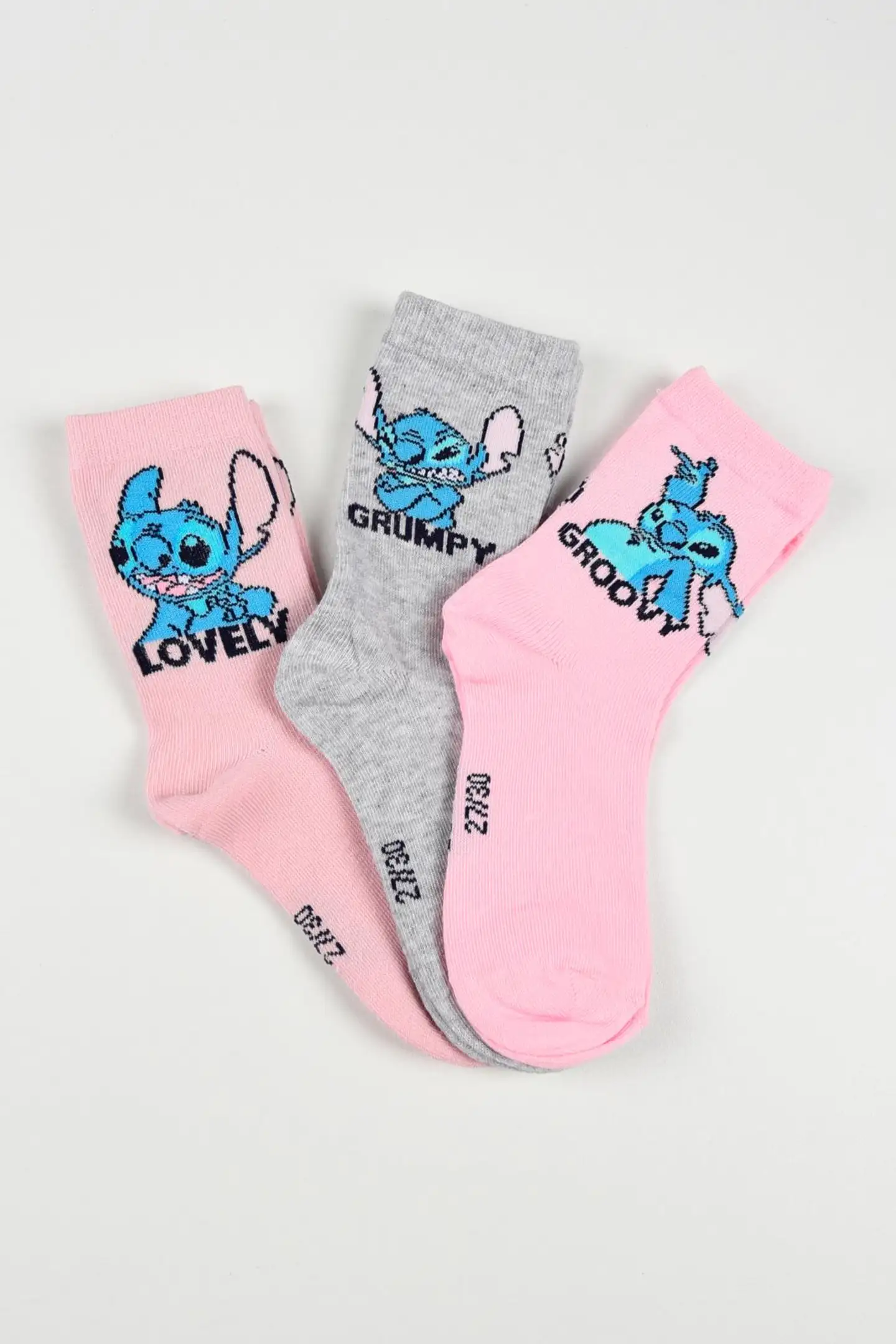 Lilo Et Stitch lasten laadukas sukka 3 paria - Pack 2 - 1