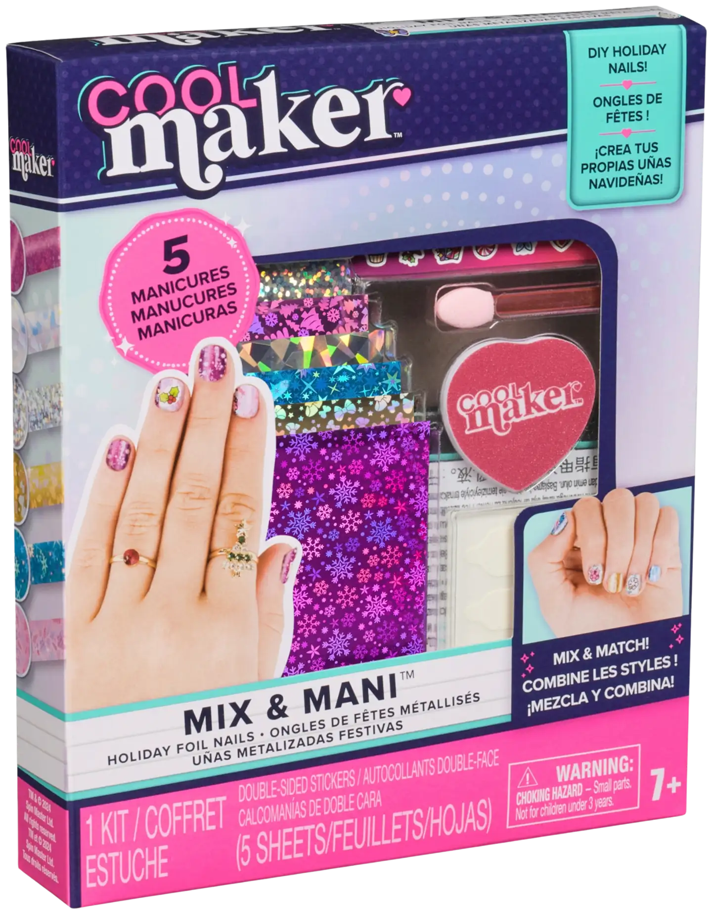 Cool Maker Holiday Foil Nails - 7
