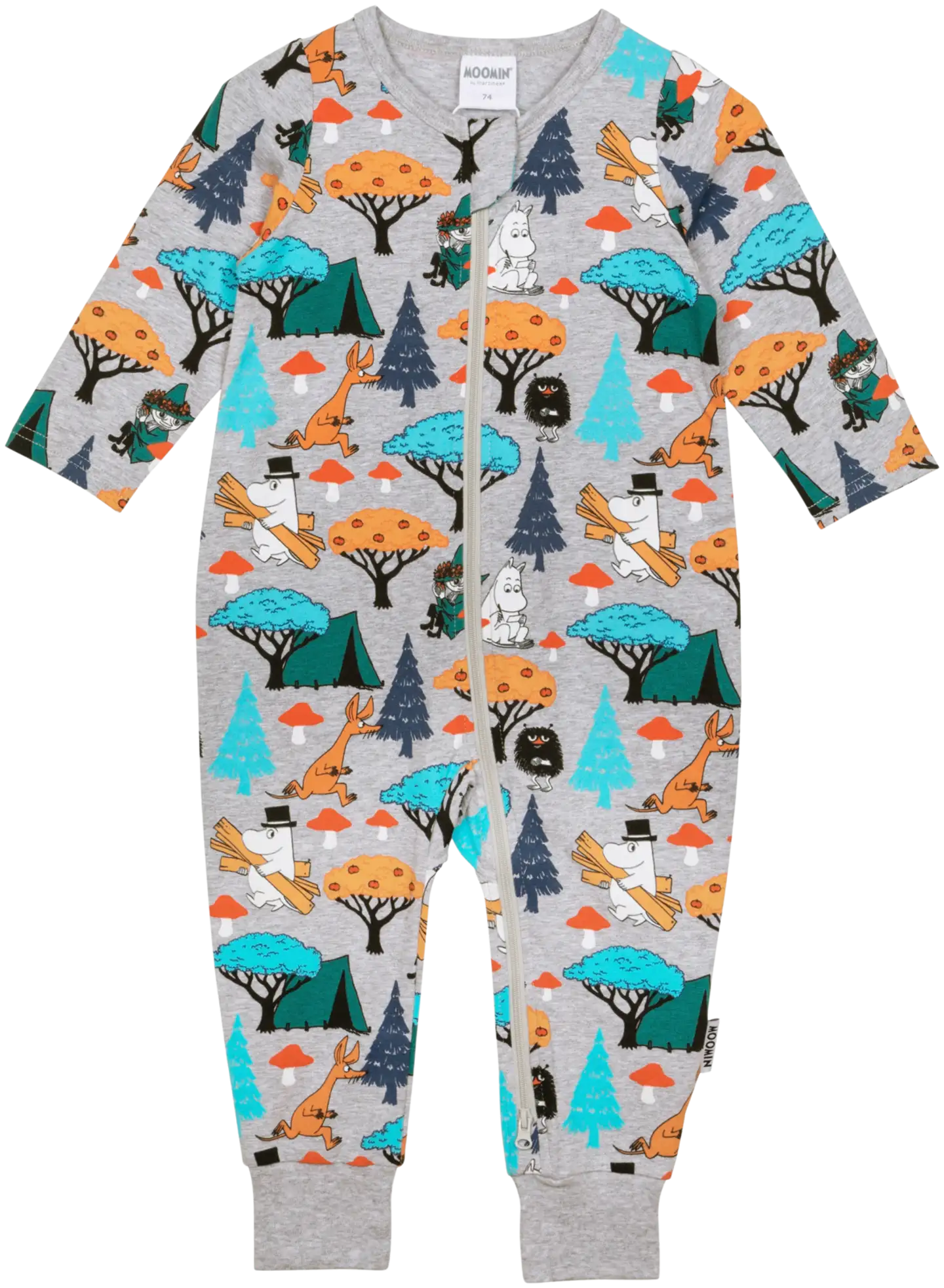 Moomin By Martinex vauvojen pyjama 584726 - HARMAA - 1