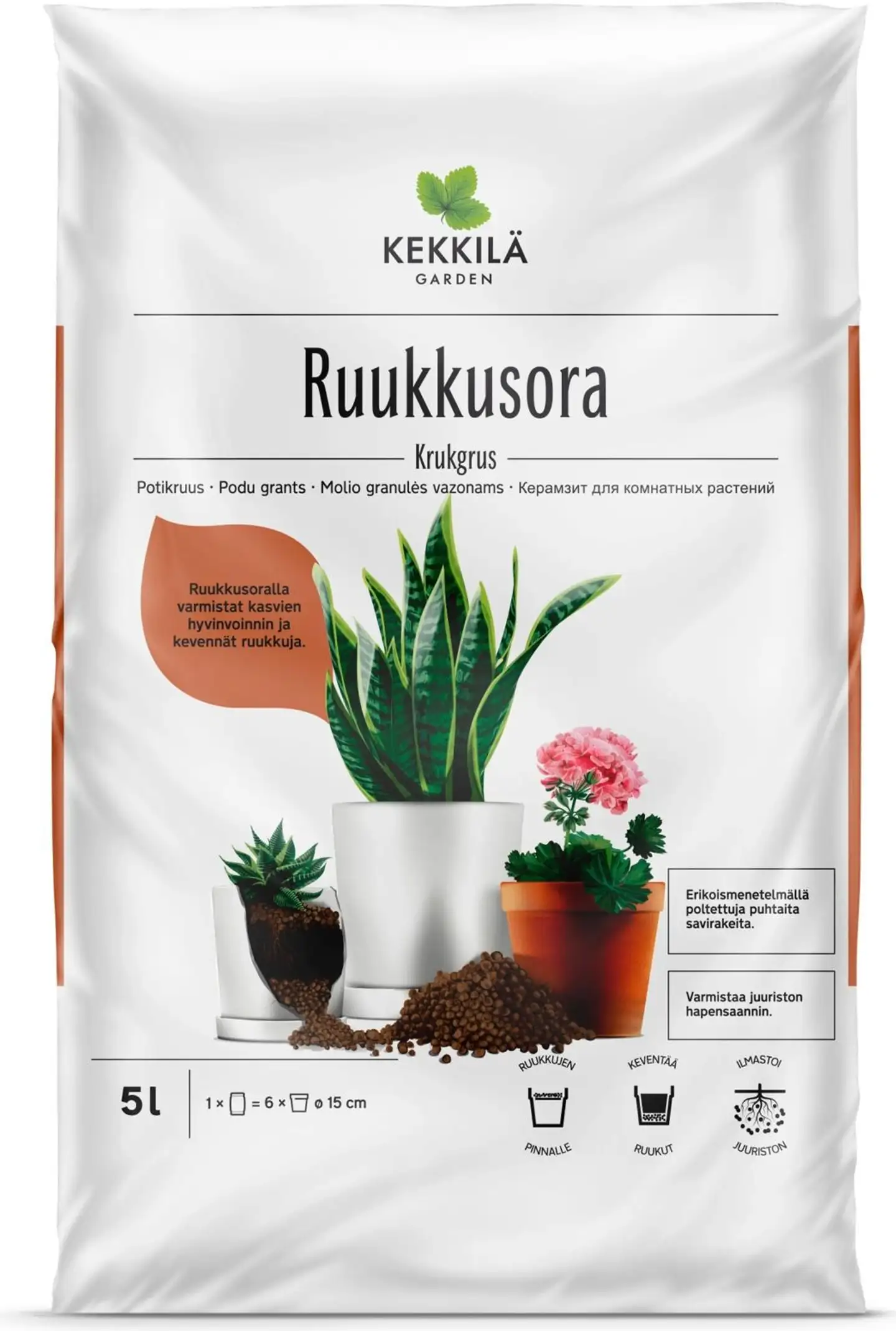 Kekkilä Ruukkusora 5l