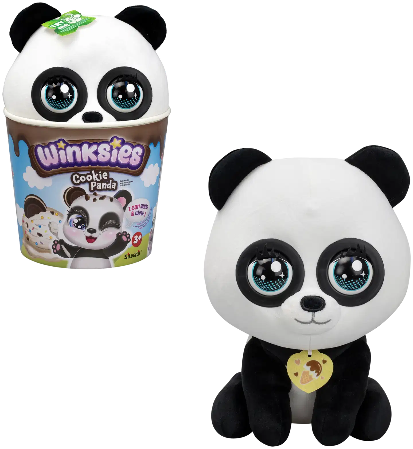 Silverlit pehmolelu räpyttelevillä silmillä Winksies, erilaisia - 14