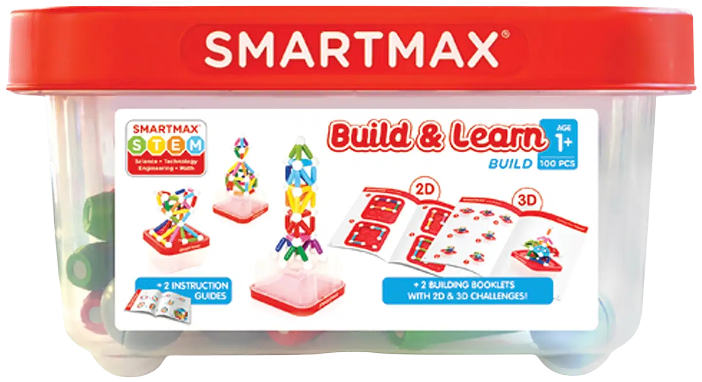 SmartMax Magneettirakentelu build and learn - 2