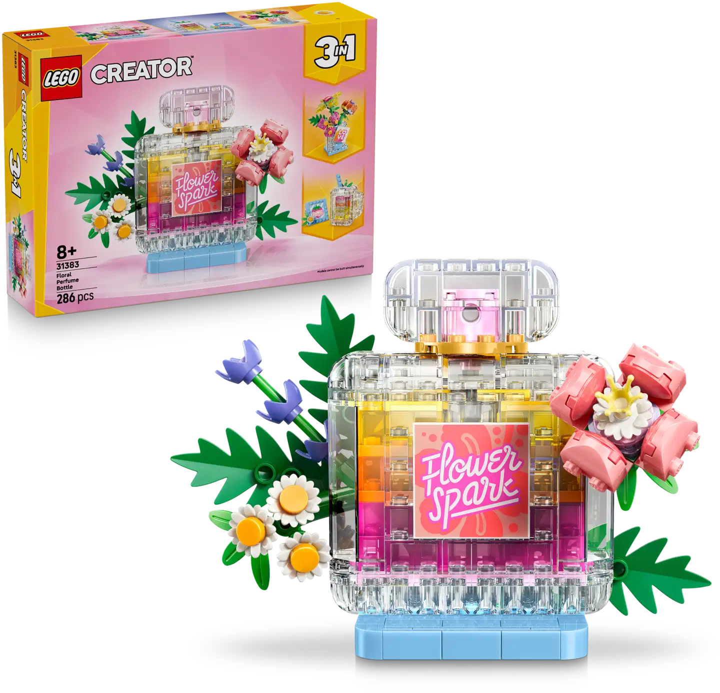 LEGO® Creator 31383 Kukka-aiheinen hajuvesipullo - 1