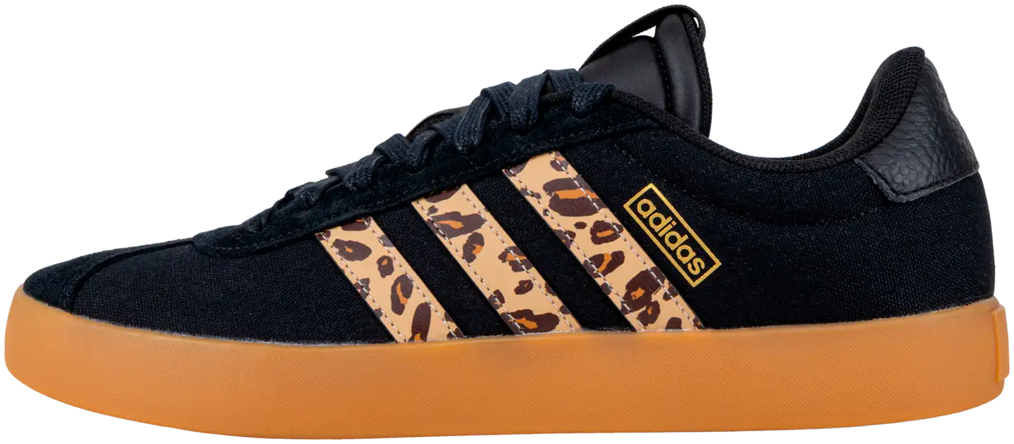 adidas naisten vapaa-ajan kengät VL Court JP5355 - black/brown/gold - 3