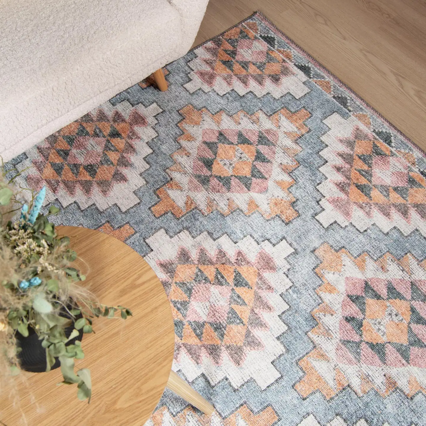 ihankotona matto Dalis 230x330 cm harmaa - 4