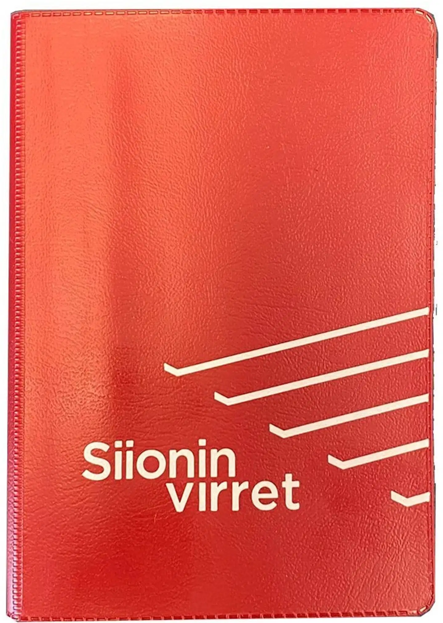 Siionin virret (viininpunainen, nuottipainos, iso teksti, 125x185 mm)