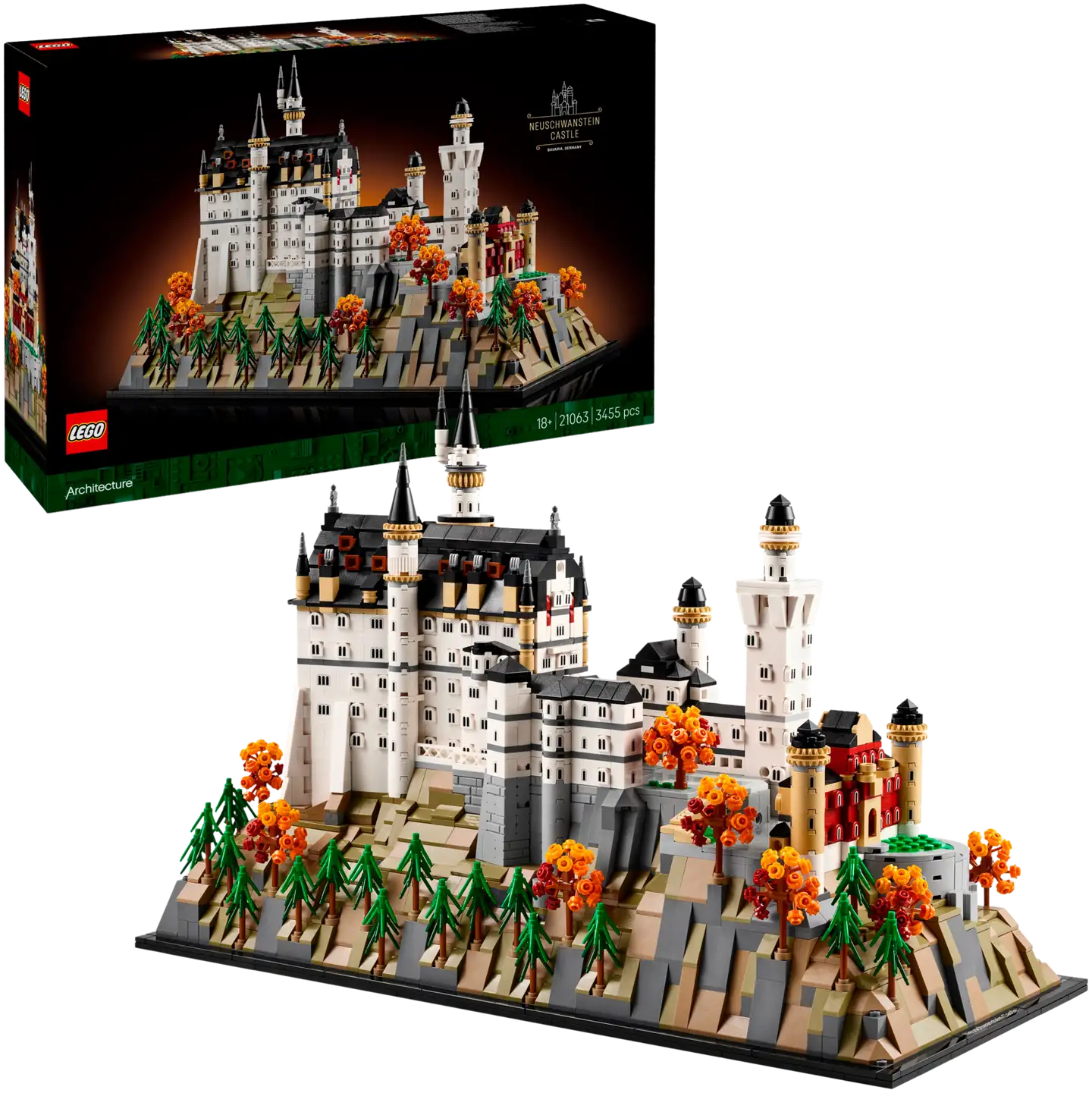 LEGO® Architecture 21063 Neuschwansteinin linna - 1